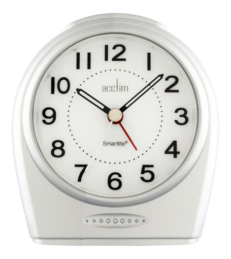 Picture of ACCTIM ASTORIA SMARTLIGHT SWEEPER ALARM CLOCK WHITE